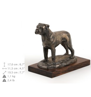 Bullmastiff figurka na drewnie Art-Dog